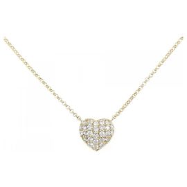 Autre Marque Colar de Diamantes Au750 Dourado
