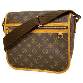 Louis Vuitton Monogram Bosphore PM Shoulder Bag Brown