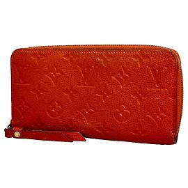 Louis Vuitton Monogram Empreinte Zippy Wallet M60547 Other