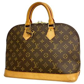 Borsa Louis Vuitton Alma Monogram Marrone