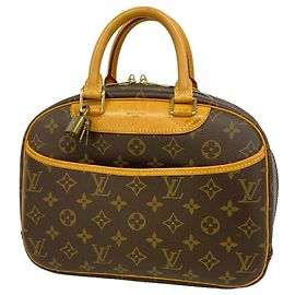 Louis Vuitton Monogram Trouville Handtasche Braun