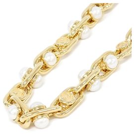 Collier Gucci en or blanc Doré