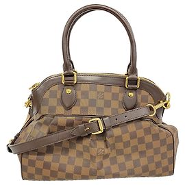 Sac à main Louis Vuitton Damier Trevi PM Damier ebène