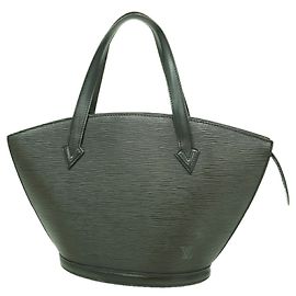 Borsa Louis Vuitton Epi Saint Jacques Nero