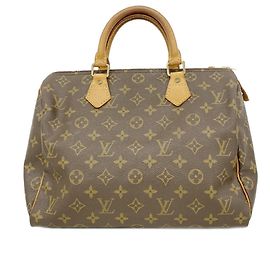 mala Louis Vuitton Monogram Speedy 30 Marrom
