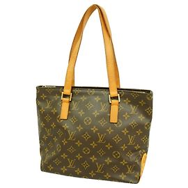 Borsa Cabas Piano Monogram Louis Vuitton Marrone