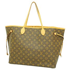 Sac cabas Louis Vuitton Monogram Neverfull GM Marron