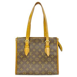 Sac cabas Louis Vuitton Monogram Popincourt Marron