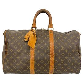 Bolsa Boston Louis Vuitton Castanha Marrom