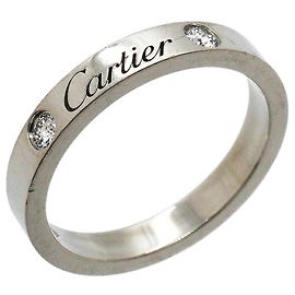 Cartier C de Ring in Platinum with Diamond Other