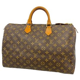 Borsa Louis Vuitton Monogram Speedy 40 Marrone