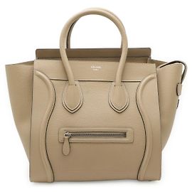 Céline Borsa Shopper da Viaggio Marrone Beige