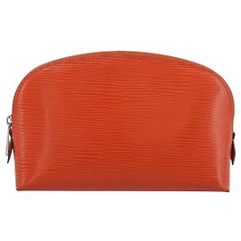 Louis Vuitton Cosmetic Epi Leather PM Orange