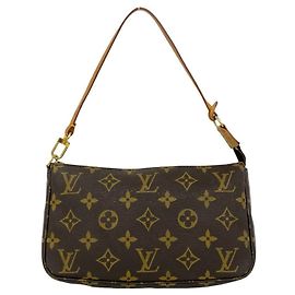 Bolsa Louis Vuitton Vintage Pochette Accessoires Marrom