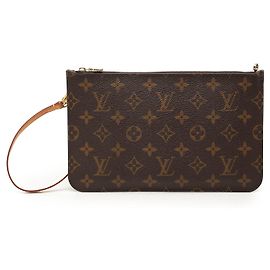 Pochette Louis Vuitton Monogram Neverfull MM Marron Marron