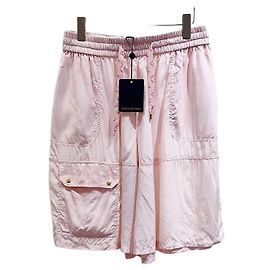 Pantalones Louis Vuitton Rosa de Algodón Talla 42 Multicolor