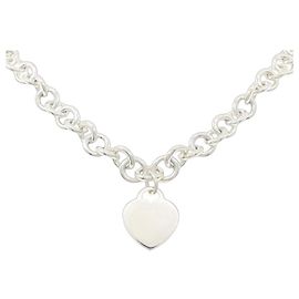 Tiffany & Co Collar Tiffany Heart Tag Plata