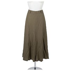 Max Mara Weekend Maxirock Militärgrün Grün