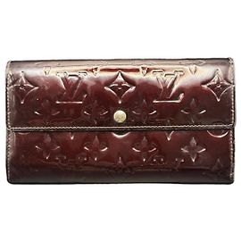 Cartera Louis Vuitton Monogram Vernis Burgundy Burdeos