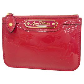 Louis Vuitton Vernis Pochette Clé NM Coin Case Pink