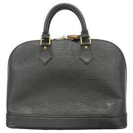 Bolsa Louis Vuitton Alma Epi Preto