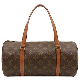 Louis Vuitton Brown Monogram Papillon 30 Marrom