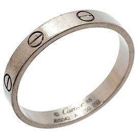 Bague Mini Love Cartier en or blanc 18K Autre
