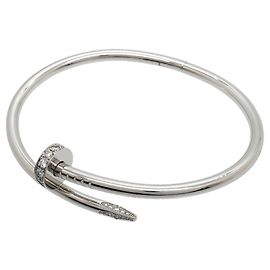Bracelete Cartier Juste un Clou em Ouro Branco 18K com Diamantes Outro