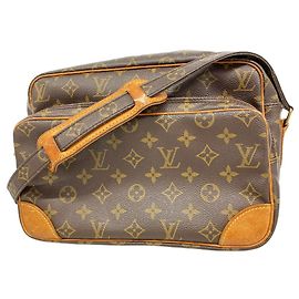 Borsa a tracolla Louis Vuitton Monogram Nile Marrone