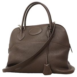 Hermès Borsa Hermes Bolide 31 Marrone