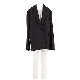 Autre Marque BAZILIKA Black Cotton Blazer Black