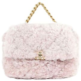 Chanel Serie Shearling Small Light Pink Rosa