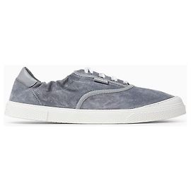Moncler Baskets VERA en daim Light Blue Bleu