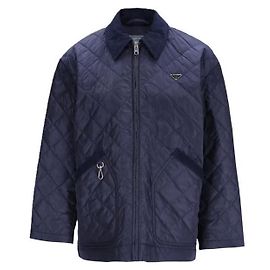 Prada Nylon Blouson Jacke Royal Blue Blau