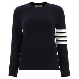 Thom Browne Milano Stitch Classic Knit Navy Blau