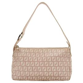 Fendi Sac à épaule Giacometti Rose Multicolore