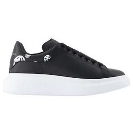 Alexander McQueen Oversized Sneaker Weiß Leder Weiß