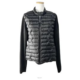 Moncler Strickjacke mit Polsterung Schwarz