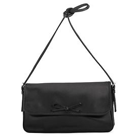 Balenciaga Black Leopolda Pochette Handbag Black