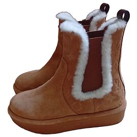 Louis Vuitton Stiefeletten Kamel