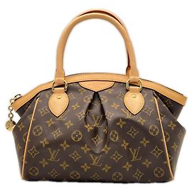 Bolsa Louis Vuitton Monogram Tivoli PM Marrom Bege