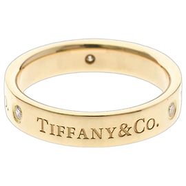 Tiffany & Co. Flat K18 Oro Rosa / 3P Diamante D'oro