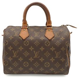 Bolsa Louis Vuitton Monogram Speedy 25 Marrom