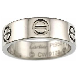 Cartier Love Ring in Platinum Other