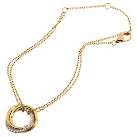 Pulsera Cartier Trinity con dije de diamante Otro