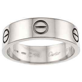 Cartier Love Ring in 18K White Gold Other