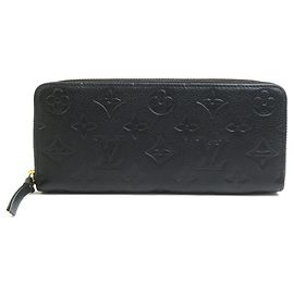 Carteira Longa Louis Vuitton Monogram Empreinte Preto Monograma