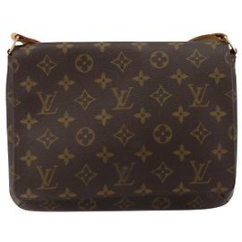 Louis Vuitton Musette Tango Monogram Canvas Marrom