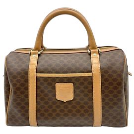 Céline Borsa Boston Celine Monogram Marrone Marrone