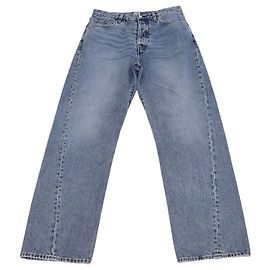 Totême Pantaloni Toteme Blue Denim Twisted Seam Altro